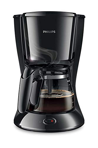 Philips HD7461/20 Daily Filter-Kaffeemaschine, abnehmbarer, ausschwenkbarer Filter, schwarz von Philips Domestic Appliances