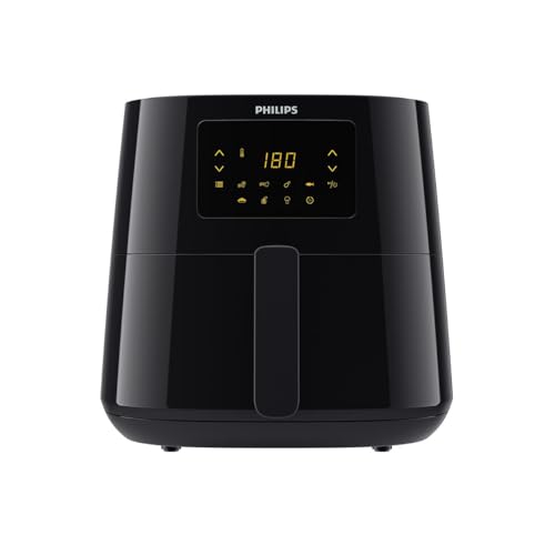 Philips Essential Airfryer XL - 6.2L, Fritteuse ohne Öl, Rapid Air Heißlufttechnologie, Touchscreen, HomeID App mit Rezepten (HD9270/90) von Philips Domestic Appliances