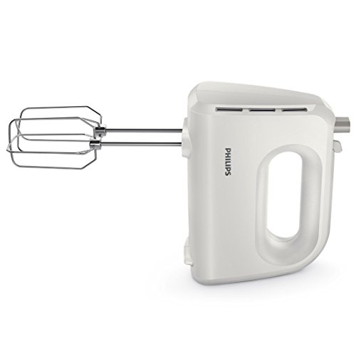 Philips HR3706/00 Handmixer, 300 W, 5 Geschwindigkeitsstufen + Turbo, Beige von Philips Domestic Appliances