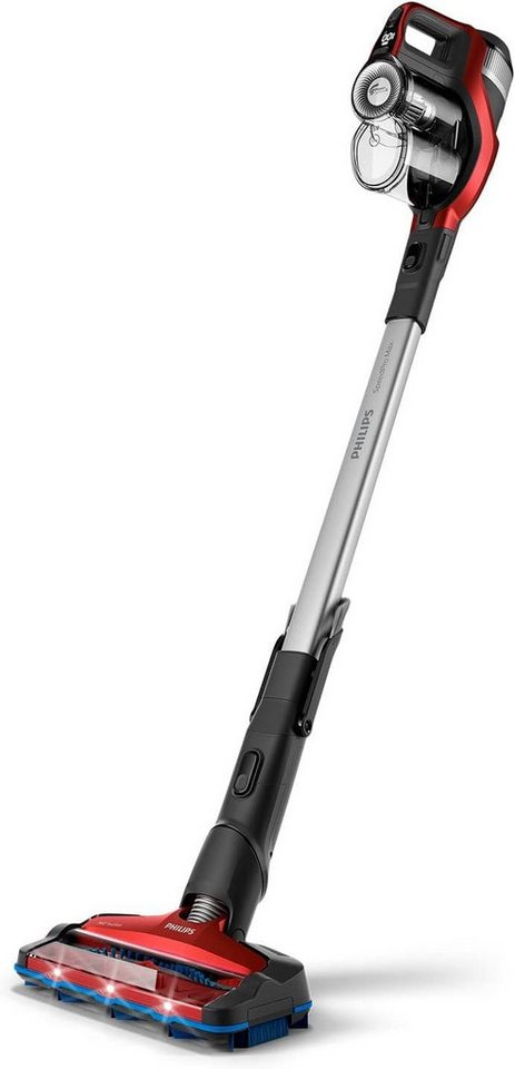 Philips Akku-Hand-und Stielstaubsauger SpeedPro Max Stick Staubsauger, 2-in-1, Bodenstaubsauger, Sauger, Beutellos, Kabellos, Kabelloser Akkuhandstaubsauger Sauger Autostaubsauger Akkuhandsauger von Philips