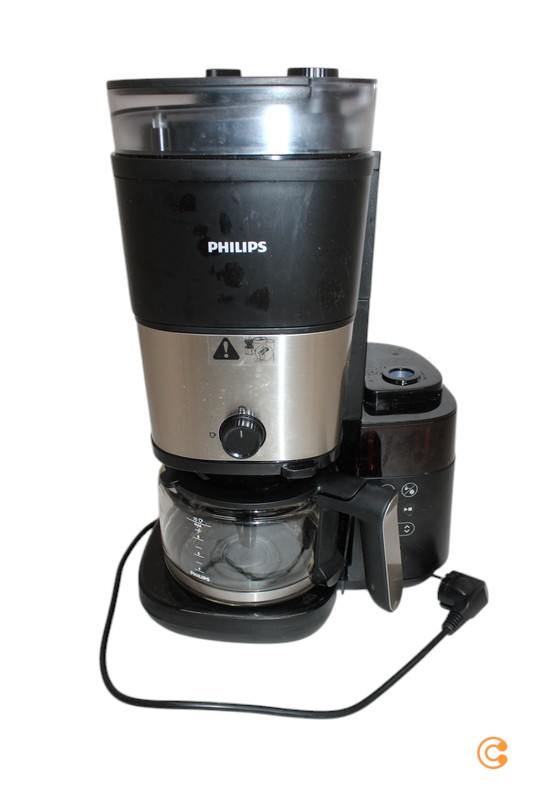Philips Hd7900/01 Kaffeemaschine Schwarz Silber Kaffee Haushalt Siehe Text/Foto C-Ware von Philips