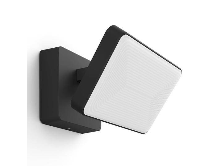 Philips Hue White+Color Discover LED-Außenstrahler - Schwarz - Aluminium von Philips