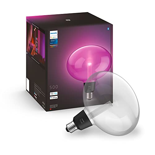 Philips Hue White & Color Ambiance Lightguide Ellipse 500lm, dimmbare LED Lampen für das Hue Lichtsystem mit 16 Mio. Farben, smarte Lichtsteuerung über Sprache und App Philips Hue White & Color Ambiance Lightguide Ellipse 500lm, dimmbare LED Lampen für das Hue Lichtsystem mit 16 Mio. Farben, smarte Lichtsteuerung über Sprache und App von Philips Hue