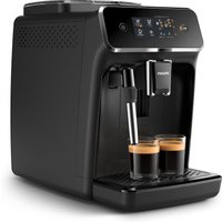 Philips Kaffeevollautomat "EP2225/10 2200 Series, mit 2 leckeren Kaffeespezialitäten,", klassischem Milchaufschäumer und SensorTouch Oberfläche; Schwarz von Philips