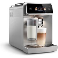 Philips Kaffeevollautomat "EP8757/20 Café Aromis 8000-Serie mit BrewExtract Technologie, appfähig" über 50 heiße und kalte Getränke, mit LatteGo Pro-Milchsystem, Silber von Philips