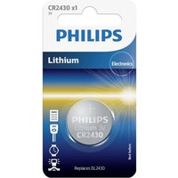 Philips Knopfzelle CR 2430 3 V 1 St. Lithium Minicells von Philips