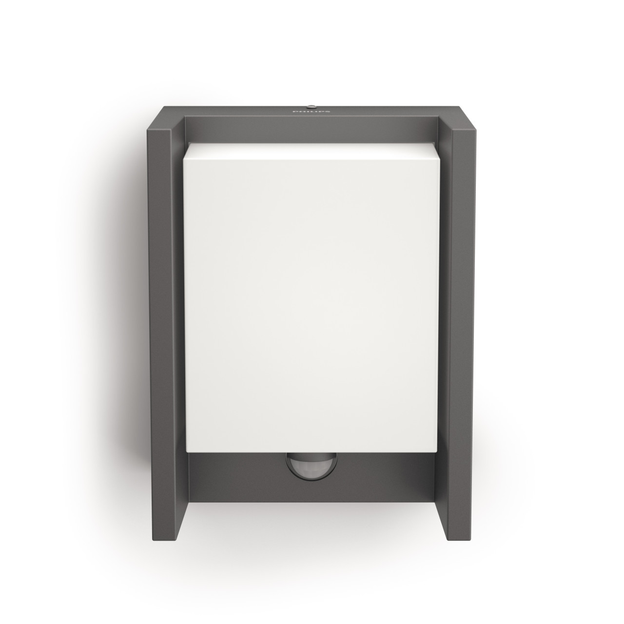 Philips LED Außenwandleuchte Arbour anthrazit mit Bewegungssensor warmweiß von Philips