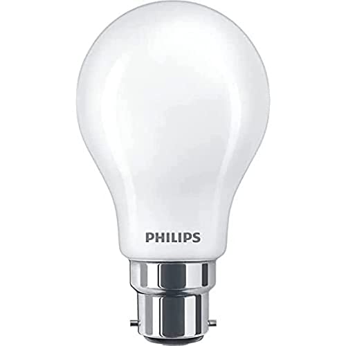 Philips LED Classic B22 Lampe, 40 W, Tropfenform, dimmbar, matt, warmweiß von Philips Lighting