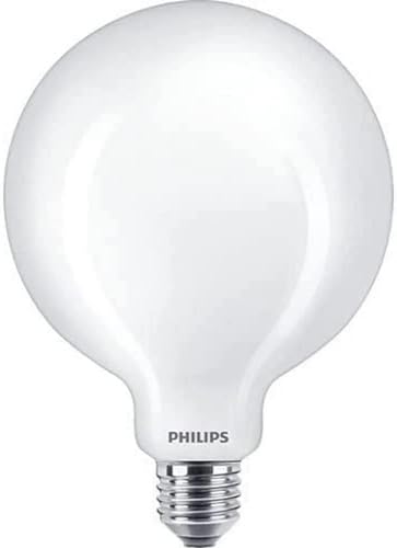 PHILIPS LED Classic E27 Lampe, 100 W, matt, Globeform, neutralweiß, Weiß von Philips
