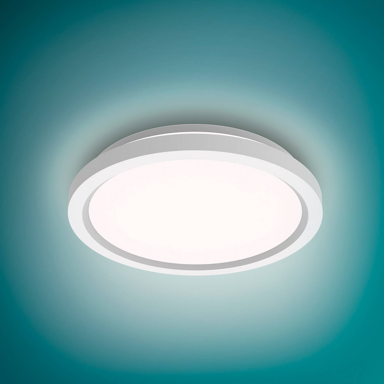 Philips LED-Deckenlampe Aio RD weiß 2er-Pack Ø 30 cm Remote von Philips