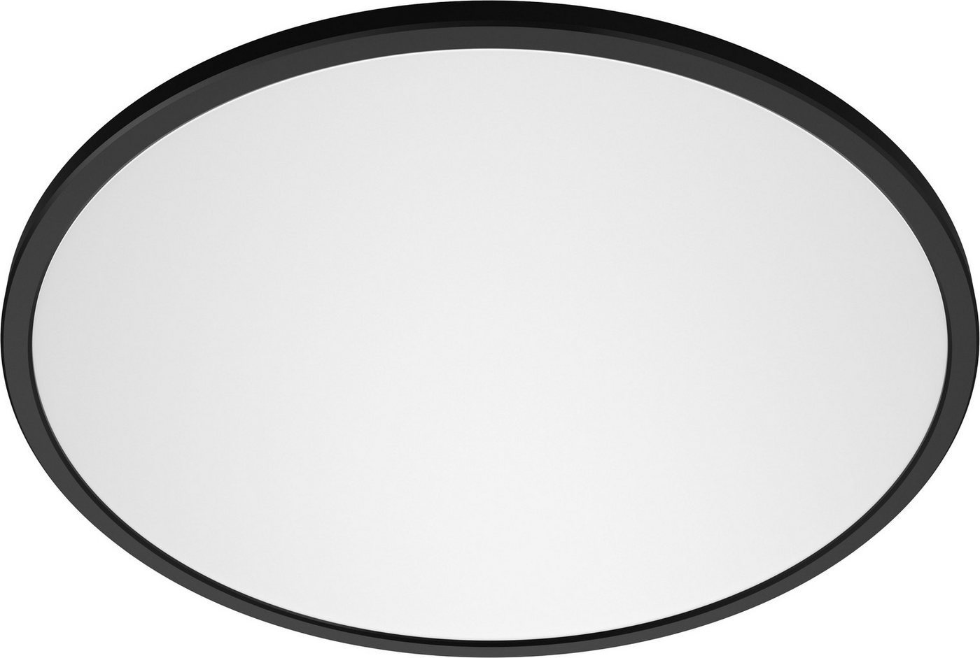 Philips LED Deckenleuchte Superslim 3-in-1 LED Leuchte CL550 18W IP44 1500lm 2700K, schwarz, Dimmfunktion, Memoryfunktion, dimmbar über Fernbedienung, mehrere Helligkeitsstufen, LED wechselbar, Warmweiß, SceneSwitch Philips LED Deckenleuchte Superslim 3-in-1 LED Leuchte CL550 18W IP44 1500lm 2700K, schwarz, Dimmfunktion, Memoryfunktion, dimmbar über Fernbedienung, mehrere Helligkeitsstufen, LED wechselbar, Warmweiß, SceneSwitch von Philips