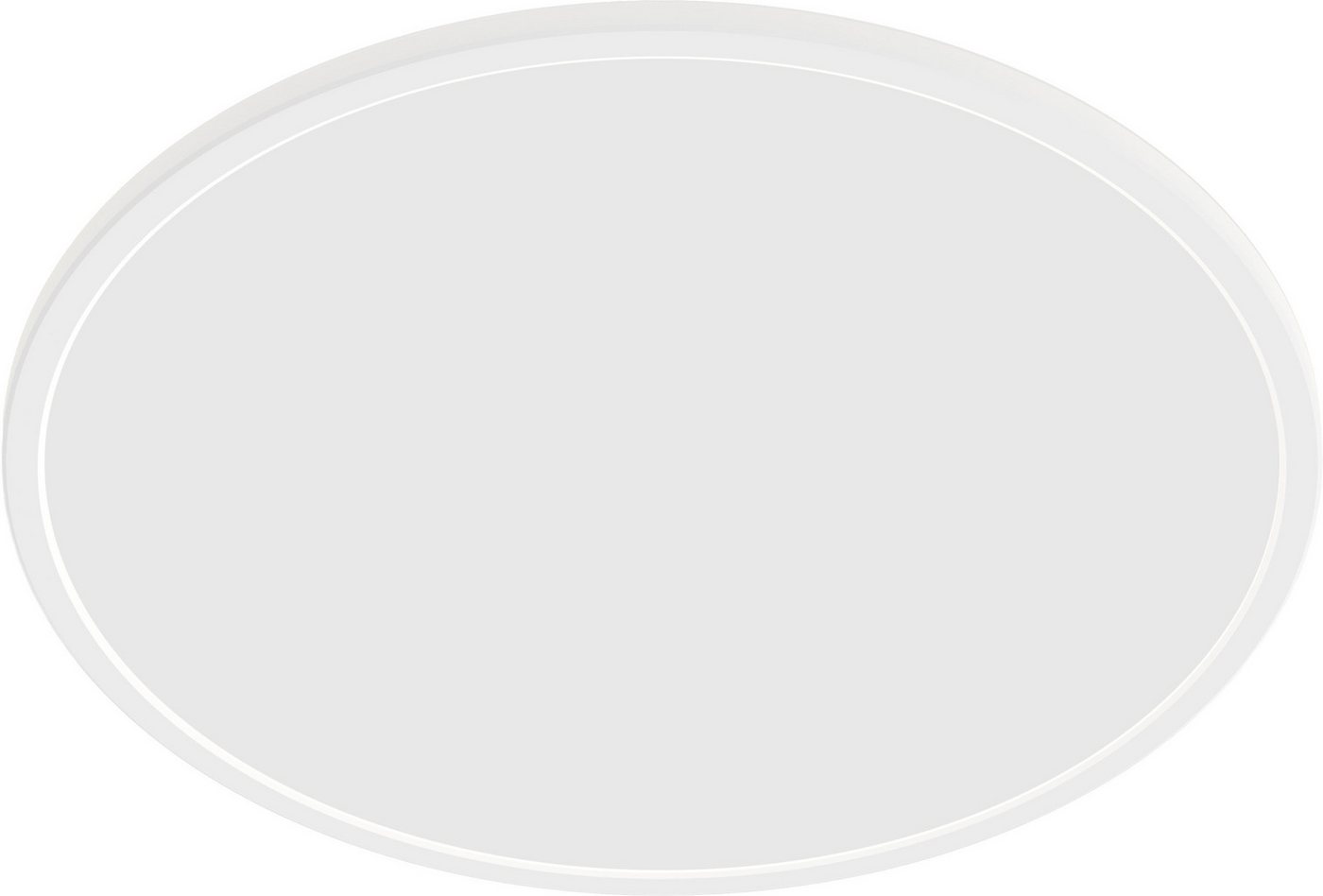 Philips LED Deckenleuchte Superslim 3-in-1 LED Leuchte CL550 22W 2000lm 2700K, weiß, Dimmfunktion, Memoryfunktion, dimmbar über Fernbedienung, mehrere Helligkeitsstufen, LED wechselbar, Warmweiß, SceneSwitch von Philips