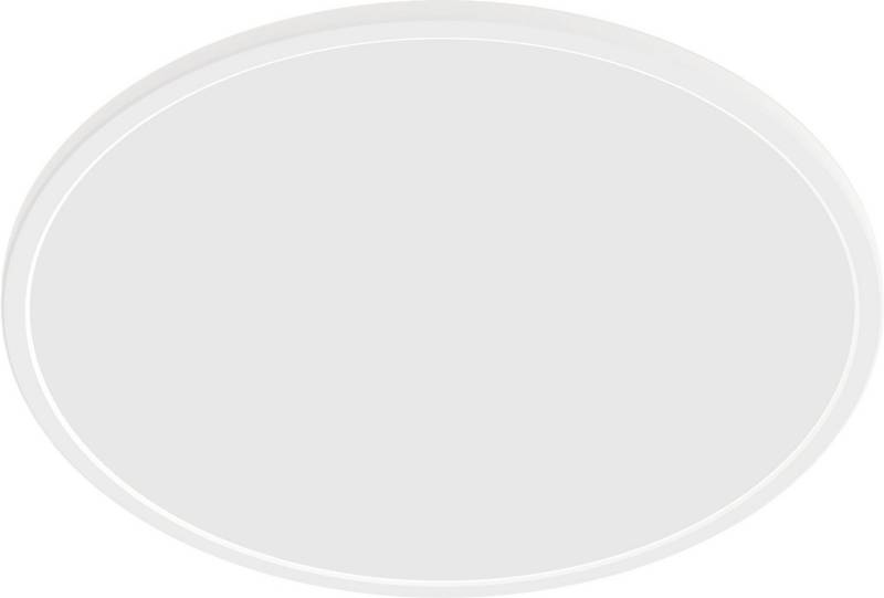 Philips LED Deckenleuchte Superslim 3-in-1 LED Leuchte CL550 22W 2000lm 2700K, weiß, Dimmfunktion, Memoryfunktion, dimmbar über Fernbedienung, mehrere Helligkeitsstufen, LED wechselbar, Warmweiß, SceneSwitch von Philips