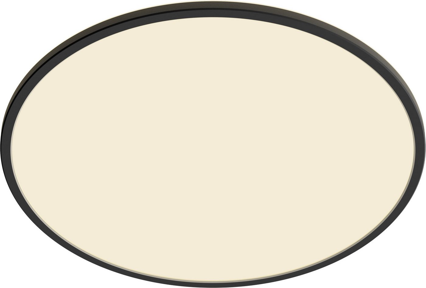 Philips LED Deckenleuchte Superslim 3-in-1 LED Leuchte CL550 36W 3600lm 2700K, schwarz, Dimmfunktion, Memoryfunktion, dimmbar über Fernbedienung, mehrere Helligkeitsstufen, LED wechselbar, Warmweiß, SceneSwitch von Philips