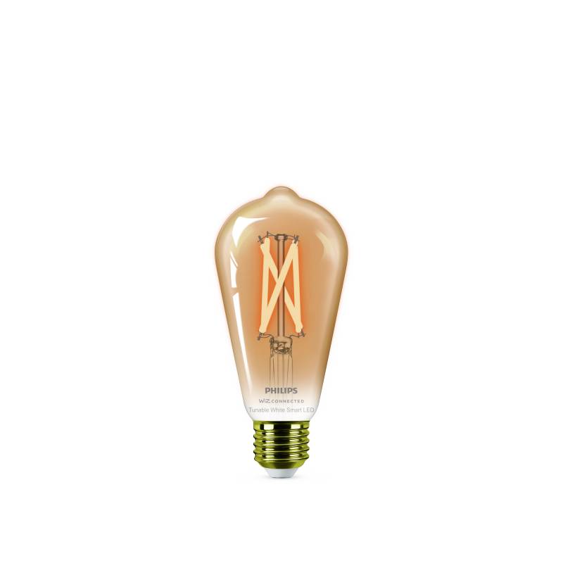 Philips LED-Filament-Lampe 'SmartLED' 640 lm E27 Edison amber von Philips