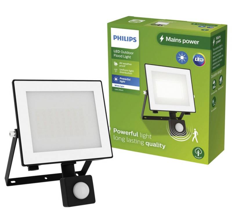 Philips LED Flutlichtstrahler Philips LED Lois 929004642401 LED-Außenstrahler mit Bewegungsmelder 3 von Philips