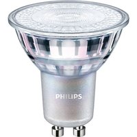 LED-Reflektorlampe GU10 master PAR16 wws 4,9W a+ 3000K 365lm dimmbar 36° ac MASLEDSPOTVLED4.9-50WGU10930 - weiß - Philips von Philips