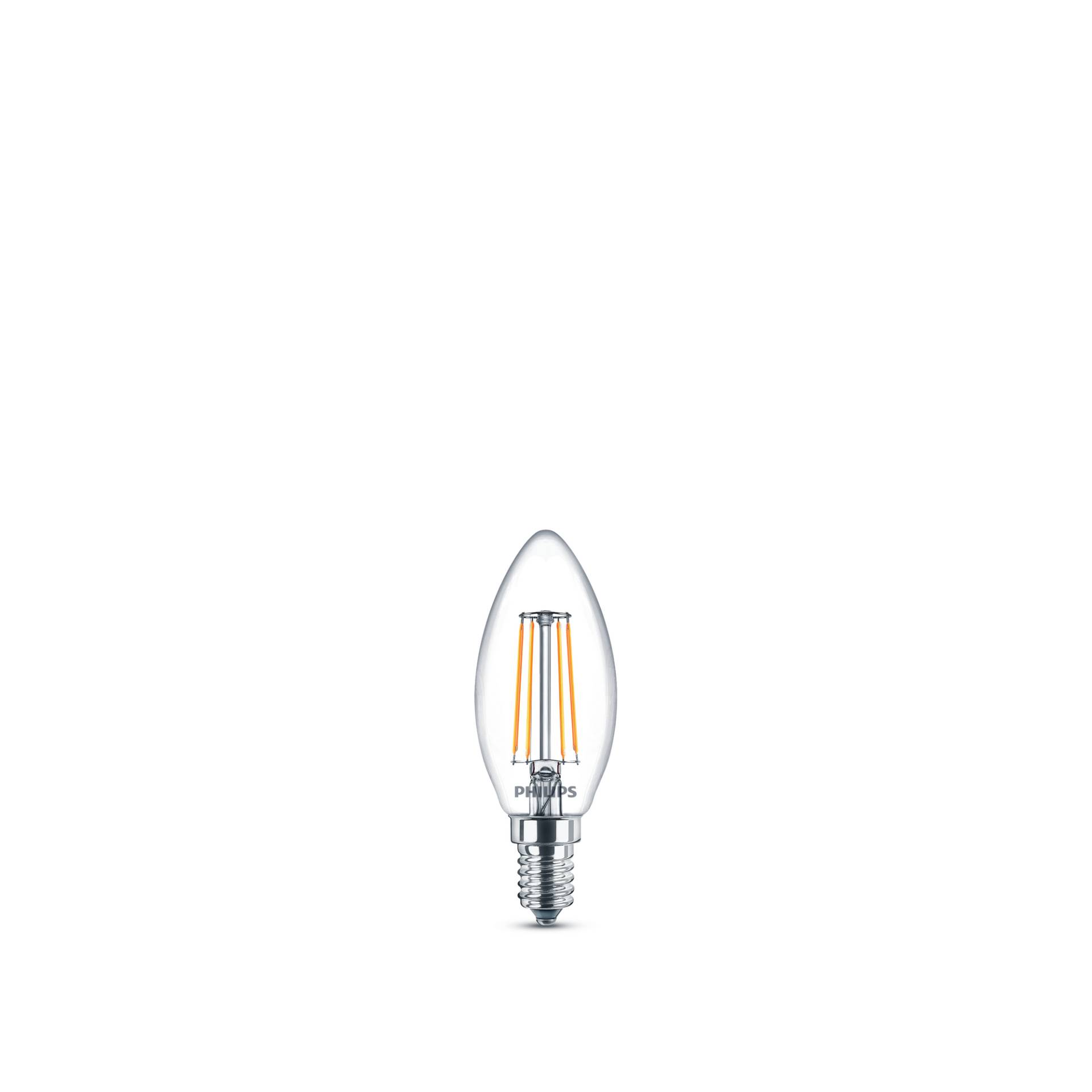 Philips LED Lampe 4,3 W E14 kaltweiß 470 lm Philips LED Lampe 4,3 W E14 kaltweiß 470 lm von Philips