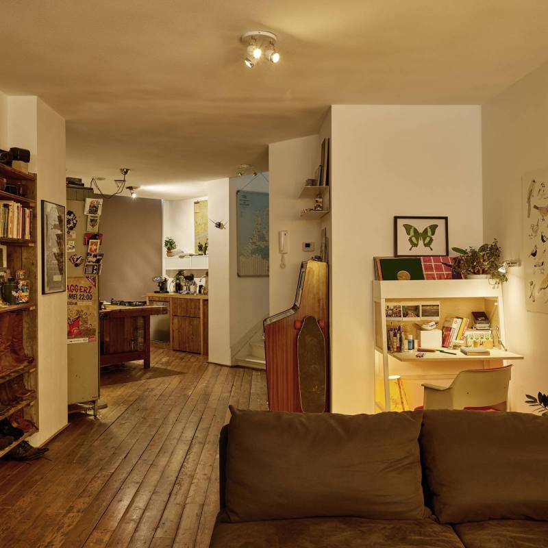 Philips LED-Leuchtmittel, E14 B35, 3,4 W, 2.700 K, WarmGlow von Philips