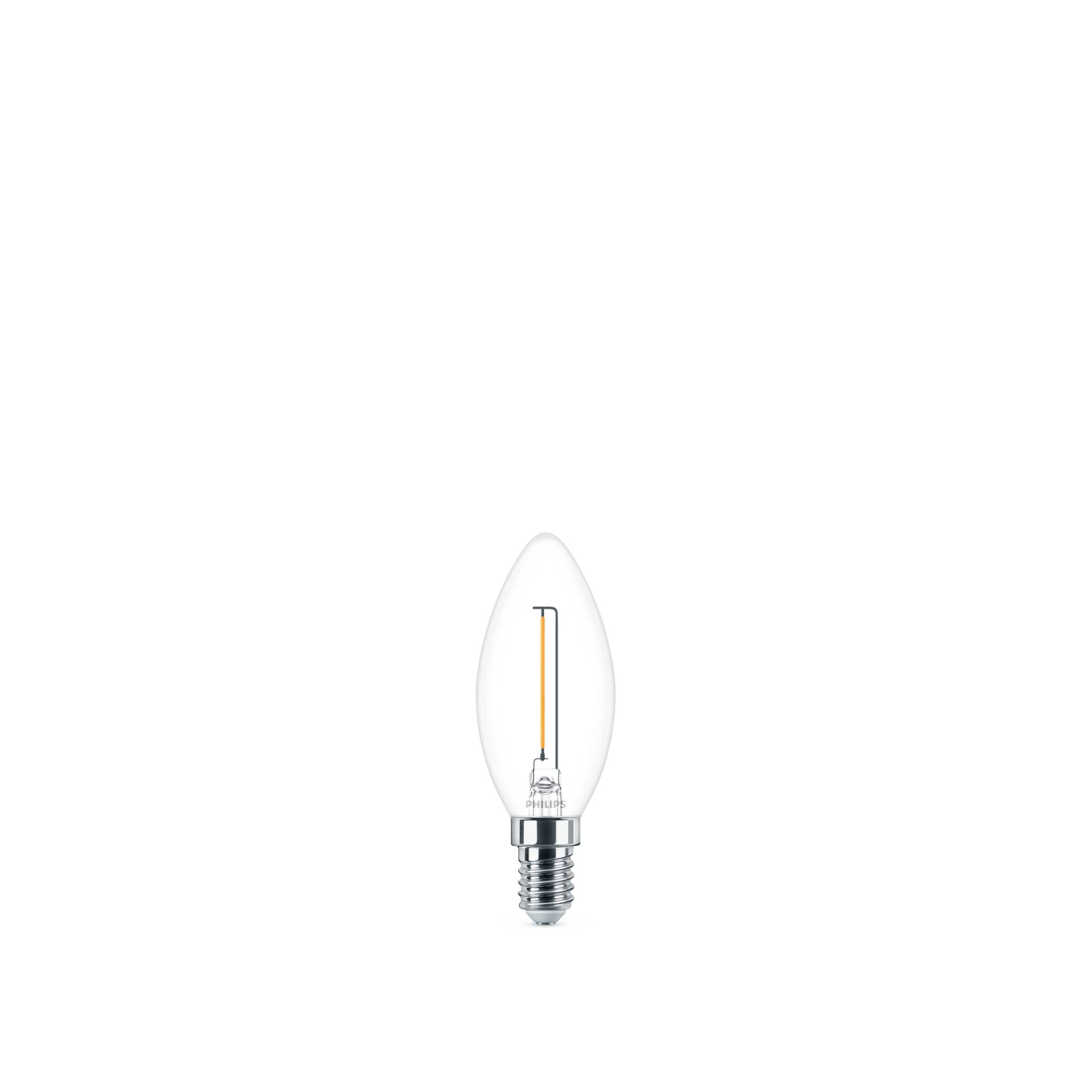 Philips LED Lampe Kerzenform 1,4 W E14 warmweiß 136 lm matt Philips LED Lampe Kerzenform 1,4 W E14 warmweiß 136 lm matt von Philips