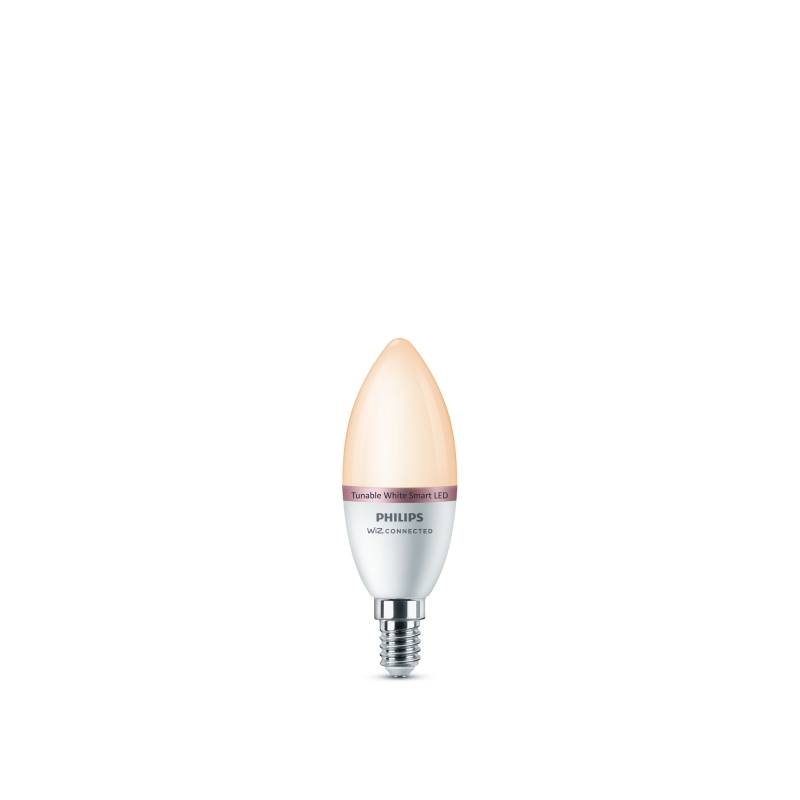 Philips LED-Lampe 'SmartLED' 470 lm E14 Kerze weiß 2700-6500 K von Philips