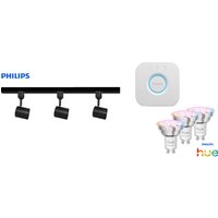 Philips LED Leuchten 3er Spot Zilo Easy Link + Smart-Home schwarz 100 cm warmweiß-kaltweiß RGB Philips LED Leuchten 3er Spot Zilo Easy Link + Smart-Home schwarz 100 cm warmweiß-kaltweiß RGB von Philips