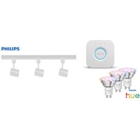 Philips LED Leuchten 3er Spot Zilo Easy Link + Smart-Home weiß 100 cm warmweiß-kaltweiß RGB von Philips