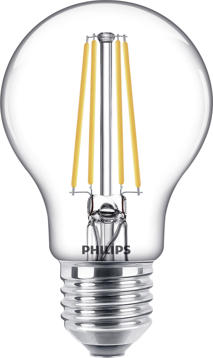Philips LED-Leuchtmittel Birnenform A60 E27 7W warmweiß von Philips