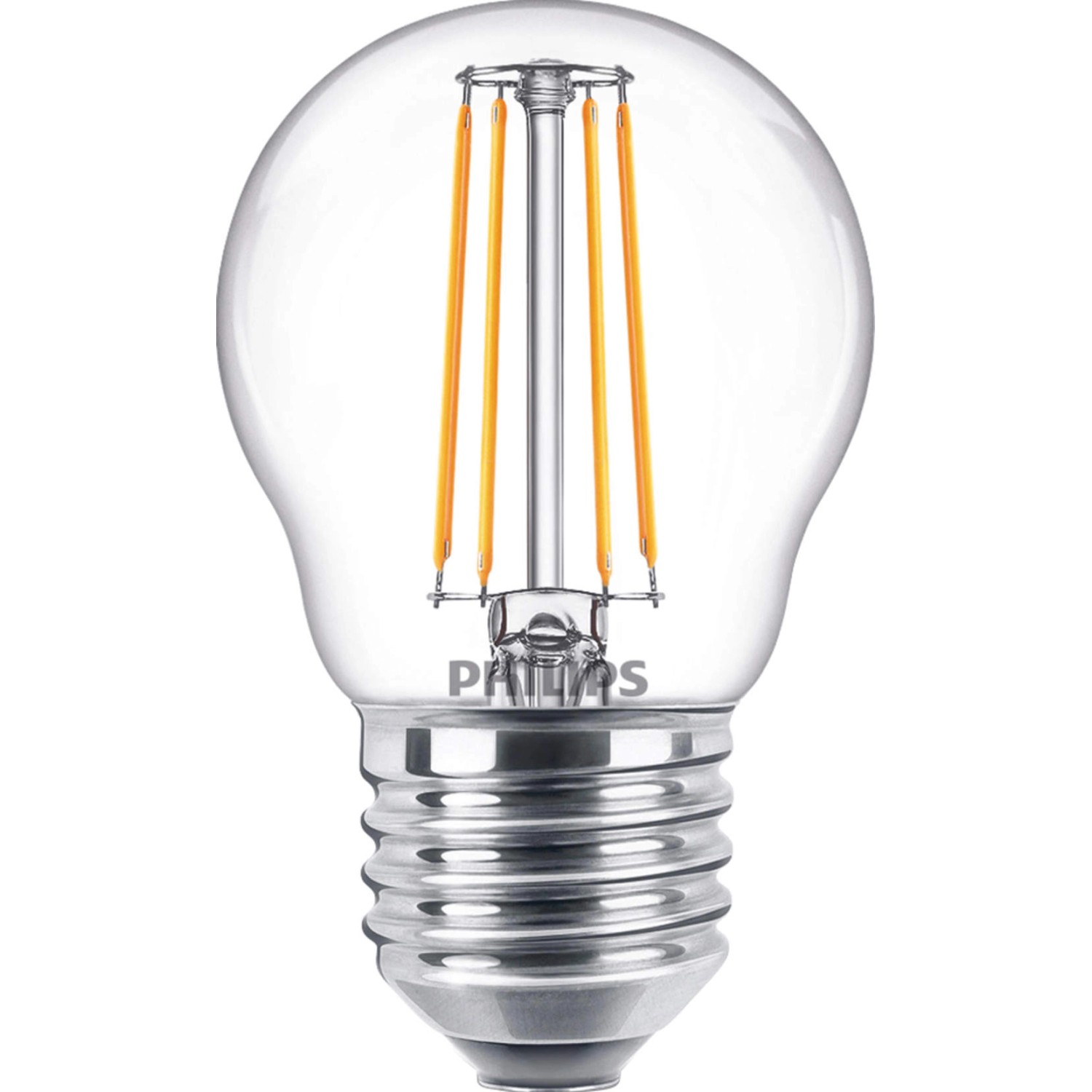 Philips LED-Leuchtmittel E27 Tropfenform 4,3 W 470 lm 8 x 4,5 cm (H x Ø) von Philips