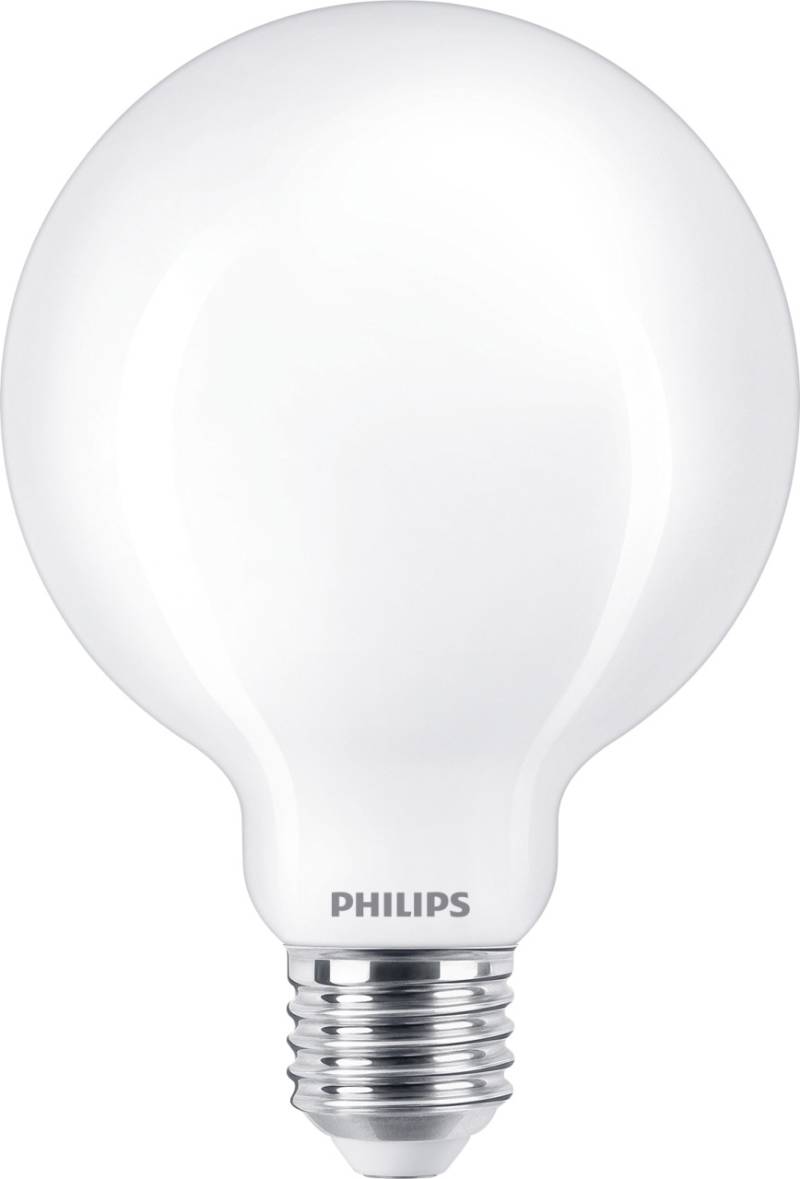 Philips LED-Leuchtmittel Filament  Globe G93 E27 7W warmweiß matt von Philips