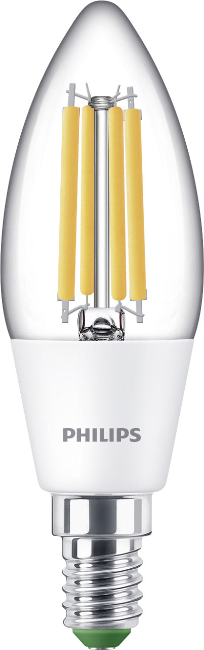 Philips LED-Leuchtmittel Filament Kerzenform B35 E14 2,3W warmweiß von Philips