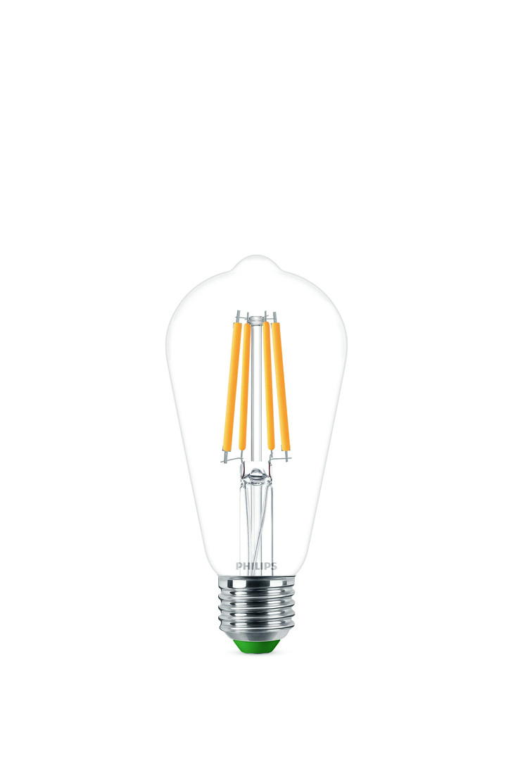 Philips LED-Leuchtmittel Filament ST64 E27 4W warmweiß klar von Philips