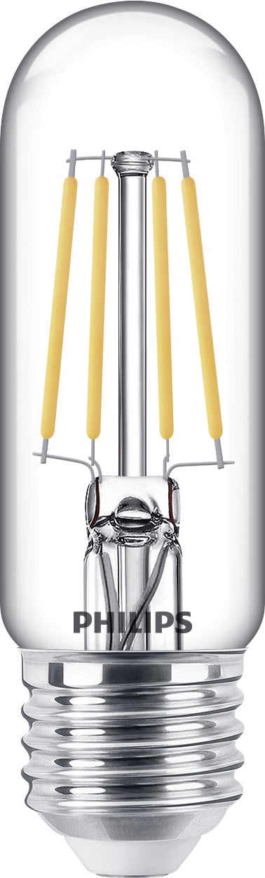 Philips LED-Leuchtmittel Filament Stabform T30 E27 4,5W warmweiß von Philips