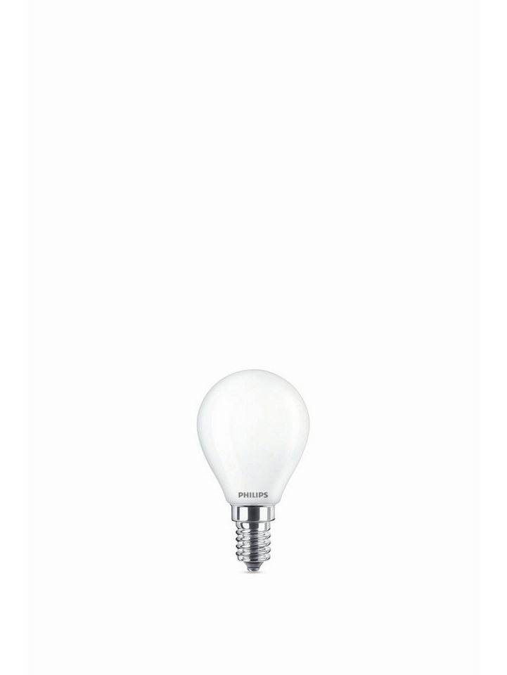 Philips LED-Leuchtmittel Philips LED-Leuchtmittel Filament Tropfenform P45, Nicht dimmbar nicht Smart Home-fähig von Philips