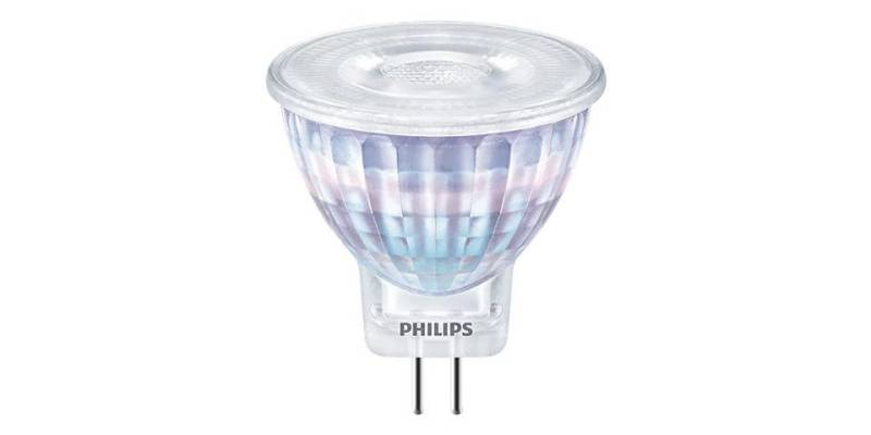 Philips LED-Leuchtmittel Philips LED-Leuchtmittel Spot GU4 2 MR11 3W, Nicht dimmbar nicht Smart Home-fähig von Philips
