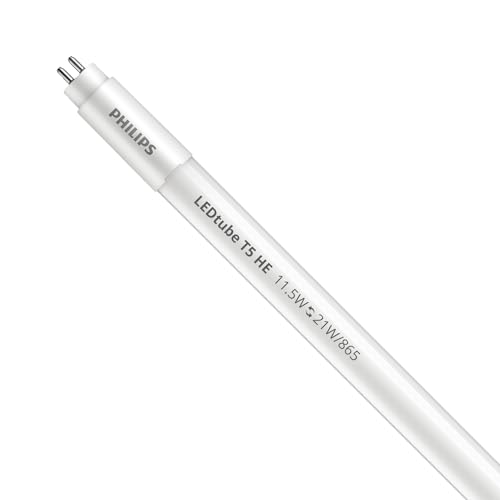 Philips LED Röhre T5 MASTER (Mains) High Efficiency 11.5W 1700lm - 865 Tageslicht | 85cm - Ersatz 21W von Philips