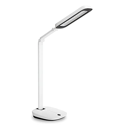 Philips LED Schreibtischleuchte RobotPlus, 14W, kühlweißes Licht (4000K), weiß von Philips Lighting