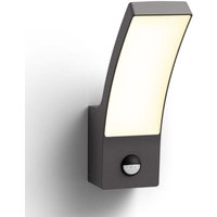 Philips LED Splay 8720169263819 LED-Außenwandleuchte mit Bewegungsmelder LED 3.8 W Anthrazit von Philips