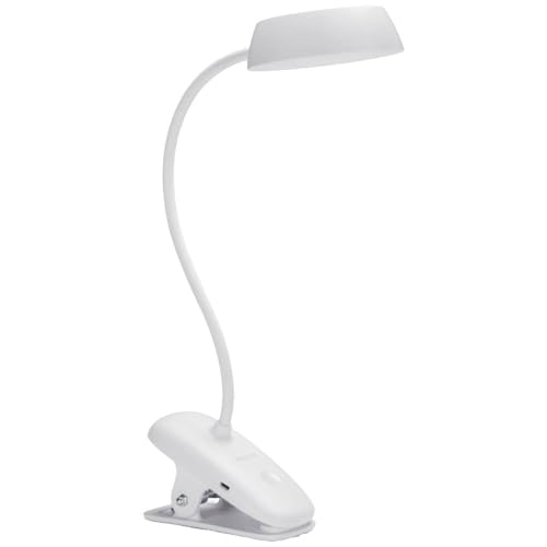 Philips LED Tischleuchte Donutclip, 2,3W, dimbar, weiß von Philips Lighting