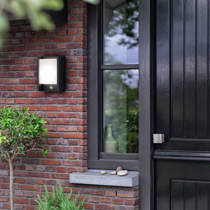 Philips LED-Wandleuchte Arbour UE, 2er-Pack, Sensor, 2.700 K von Philips