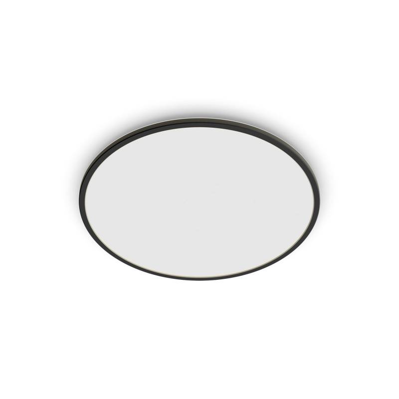 Philips Led Deckenleuchte Panel Ip54 25cm 2700 K Schwarz Dimmbar Warmweiß Lampe B-Ware von Philips