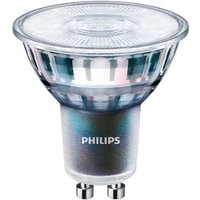 PHILIPS LED-Reflektorlampe GU10 MASTER PAR16 25° 3,9W A+ 2700K ewws 265lm dimmbar AC MASLEDEXPERTCOLOR3.9-35WGU1092 - weiß von Philips