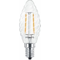 Philips Lighting LED-Kerzenlampe E14 klar Glas CorePro LED#34772400 von Philips