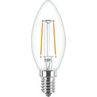 Philips Lighting LED-Kerzenlampe E14 klar Glas CorePro LED#37757800 von Philips
