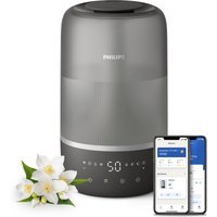 Philips Luftbefeuchter "HU1510 1000 Series, ultraschall" 3 l Wassertank für 41 m² Räume, mit Aroma-Diffusor, Stimmungslicht, App verbunden Philips Luftbefeuchter "HU1510 1000 Series, ultraschall" 3 l Wassertank für 41 m² Räume, mit Aroma-Diffusor, Stimmungslicht, App verbunden von Philips