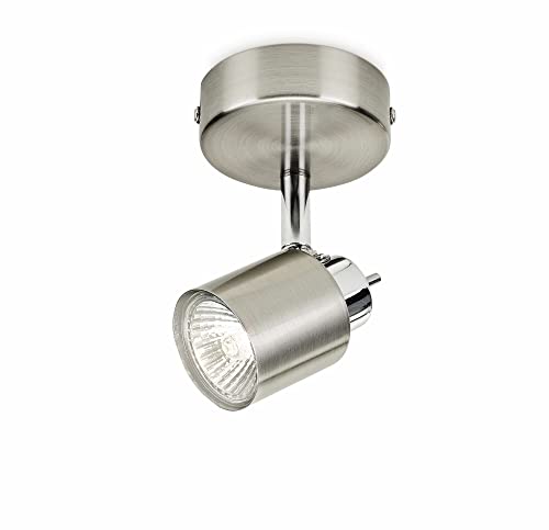 Philips Meranti Leuchte mit Strahlern, ohne Leuchtmittel, Nickel 1 x 35 W grau von Philips Lighting