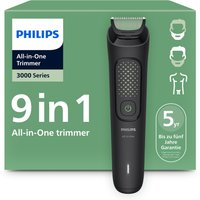 Philips Multifunktionstrimmer "Series 3000 MG3945/15" 9 Aufsätze 9-in-1-Trimmer für Gesicht, Körper und Kopfhaare von Philips