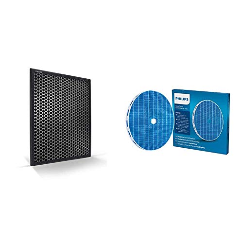 Philips NanoProtect Filter Active Carbon FY2420; AC2882, AC2885, AC2887, A2889, AC2892 & FY3435/30 NanoCloud Befeuchtungselement für 2-in-1 Luftreiniger und -befeuchter der Serien 3000 und 3000i von Philips