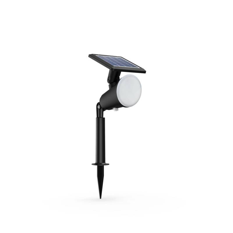 Philips Outdoor Spotleuchte Jivix Spiess Solar 1.4 W Tageslichtsensor Schwarz von Philips