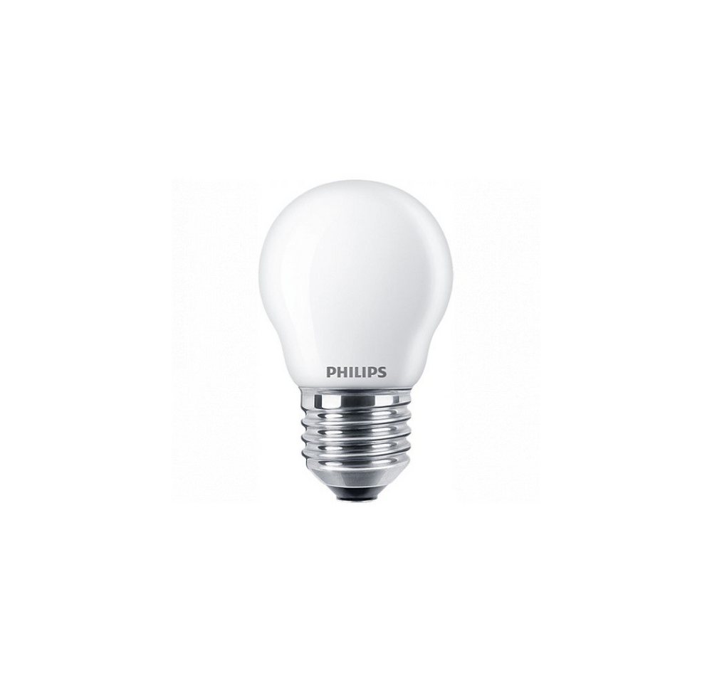 Philips LED-Leuchtmittel Philips LED E27 G45 4,5W = 40W Tropfen 230V Warmweiß 2700K DIMMBAR, E27, Warmweiß, dimmbar von Philips
